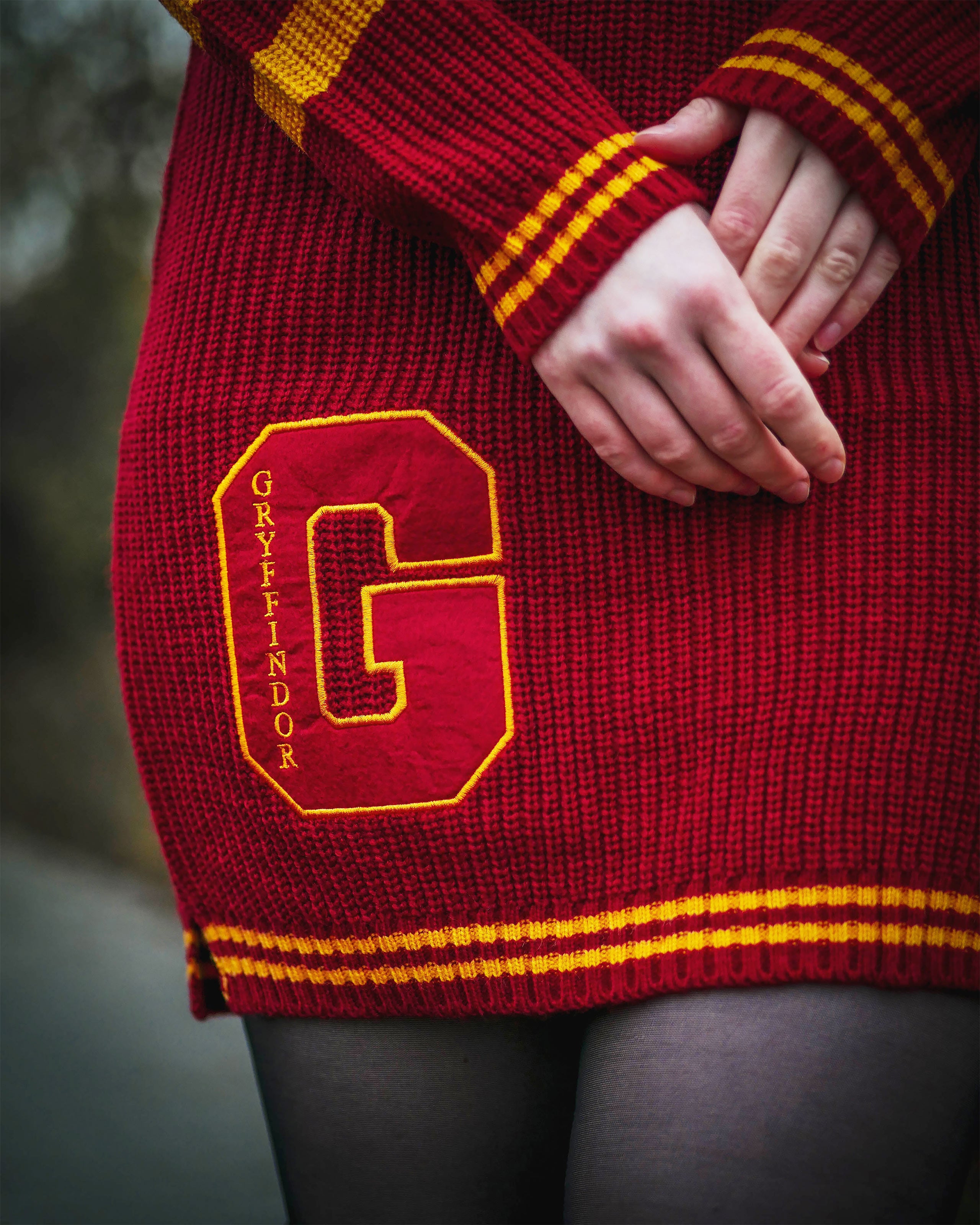 Imagen del producto Harry Potter - Vestido de punto Gryffindor rojo