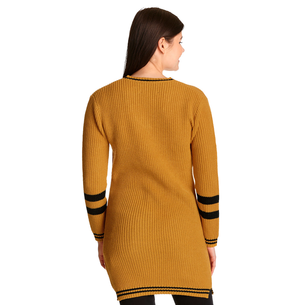 Imagen del producto Harry Potter - Vestido de punto Hufflepuff amarillo