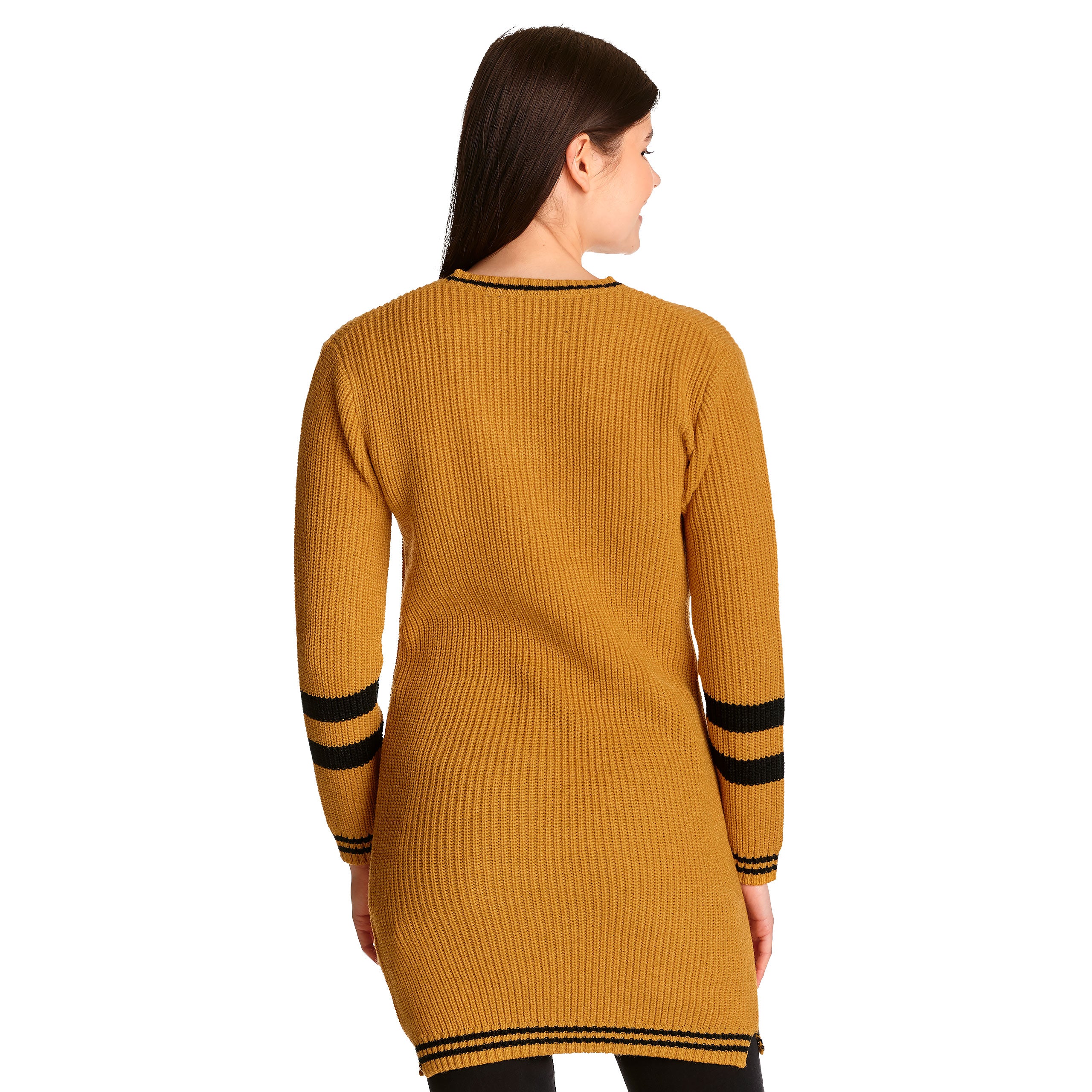 Imagen del producto Harry Potter - Vestido de punto Hufflepuff amarillo
