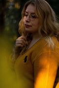Imagen del producto Harry Potter - Vestido de punto Hufflepuff amarillo