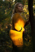 Imagen del producto Harry Potter - Vestido de punto Hufflepuff amarillo