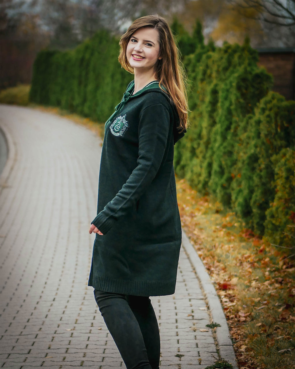 Imagen del producto Harry Potter - Capa de punto Slytherin