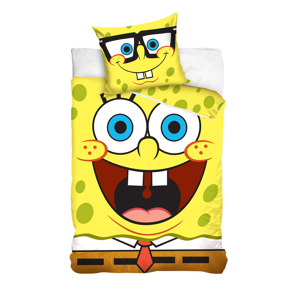 Imagen del producto SpongeBob - Ropa de cama que brilla en la oscuridad