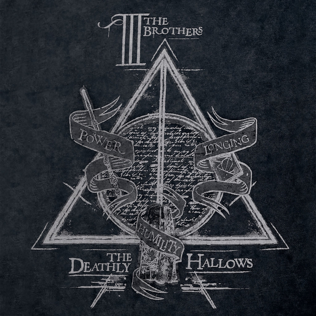 Imagen del producto Harry Potter - Camiseta de Mujer de las Reliquias de la Muerte, gris