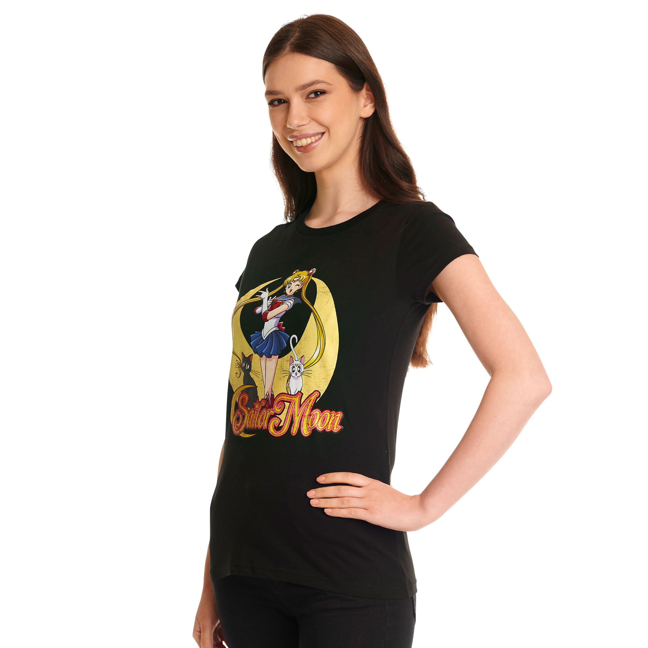 Imagen del producto Sailor Moon - Pose Camiseta de mujer negra