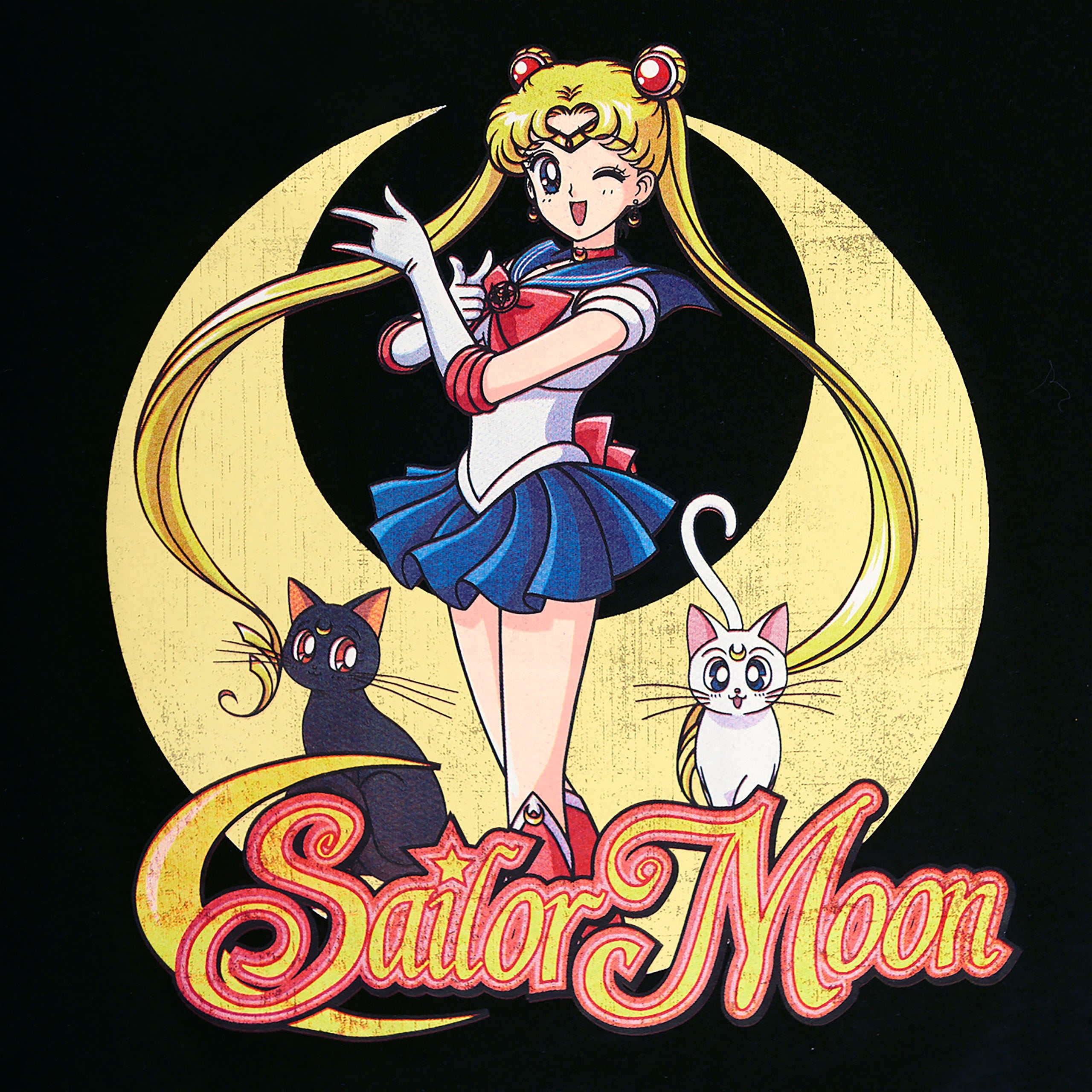 Imagen del producto Sailor Moon - Pose Camiseta de mujer negra