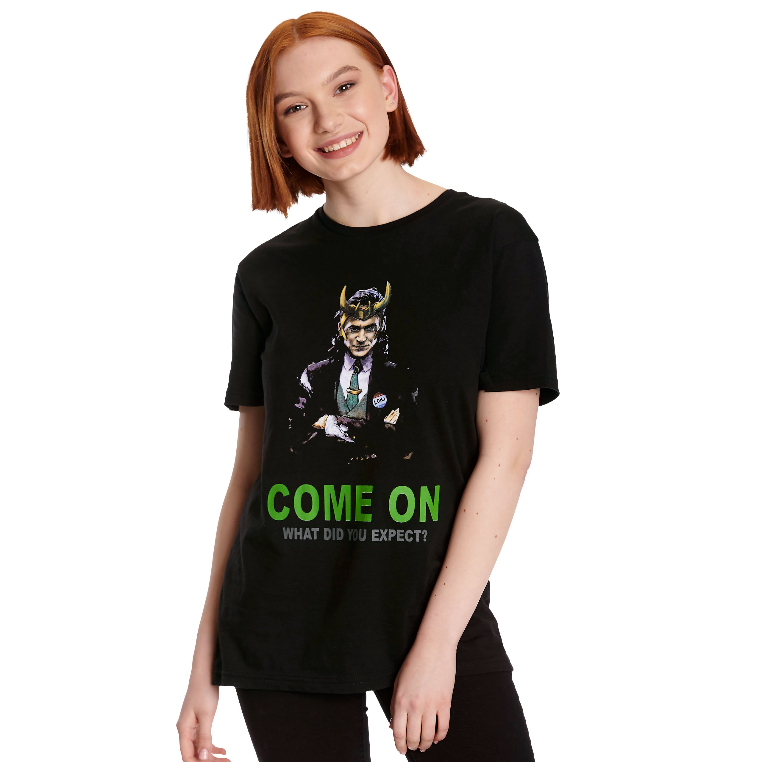 Imagen del producto Loki - Come on Camiseta negra
