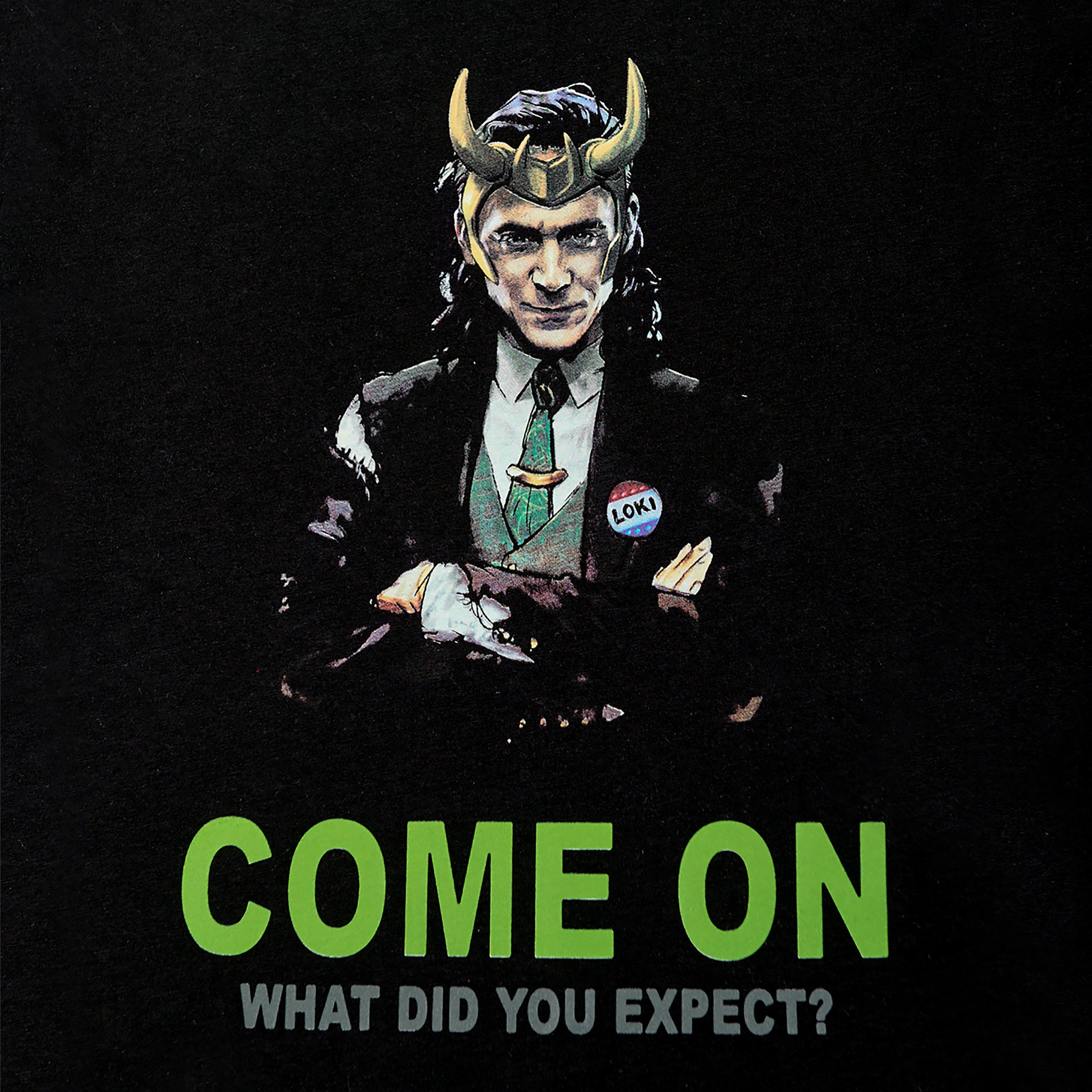 Imagen del producto Loki - Come on Camiseta negra