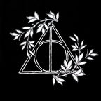 Imagen del producto Pijama de Mujer de los Reliquias de la Muerte corto con encaje - Harry Potter