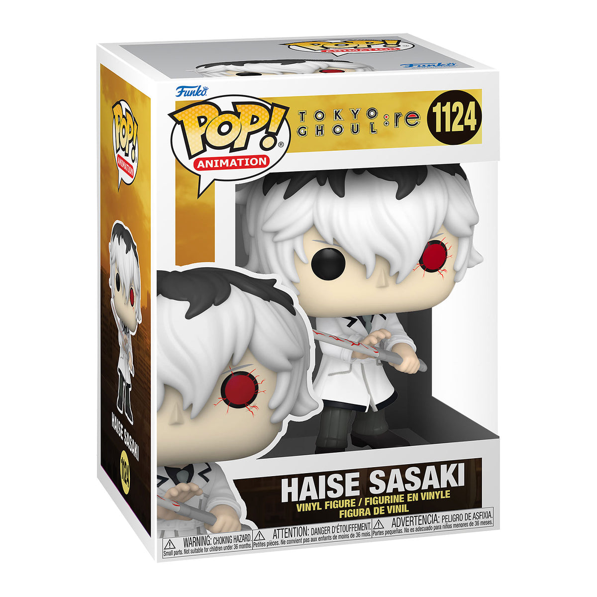 Imagen del producto Tokyo Ghoul Re - Figura Funko Pop de Haise Sasaki