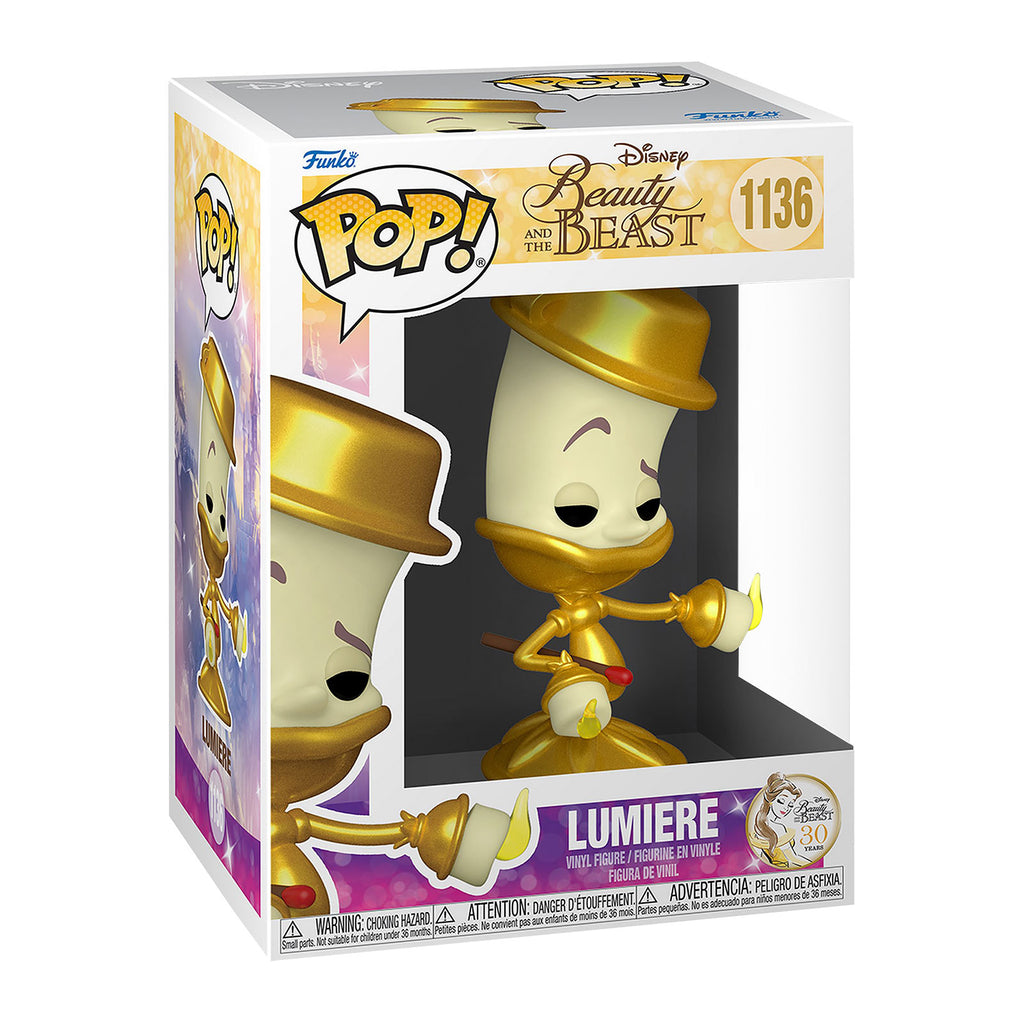 Imagen del producto La Bella y la Bestia - Figura Funko Pop Lumiere