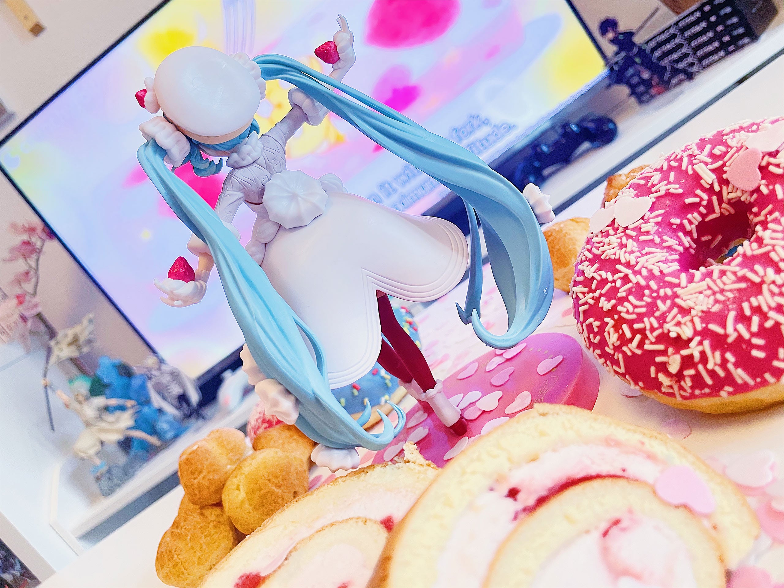 Imagen del producto Vocaloid - Figura de Hatsune Miku Sweet Tea Time de 18 cm