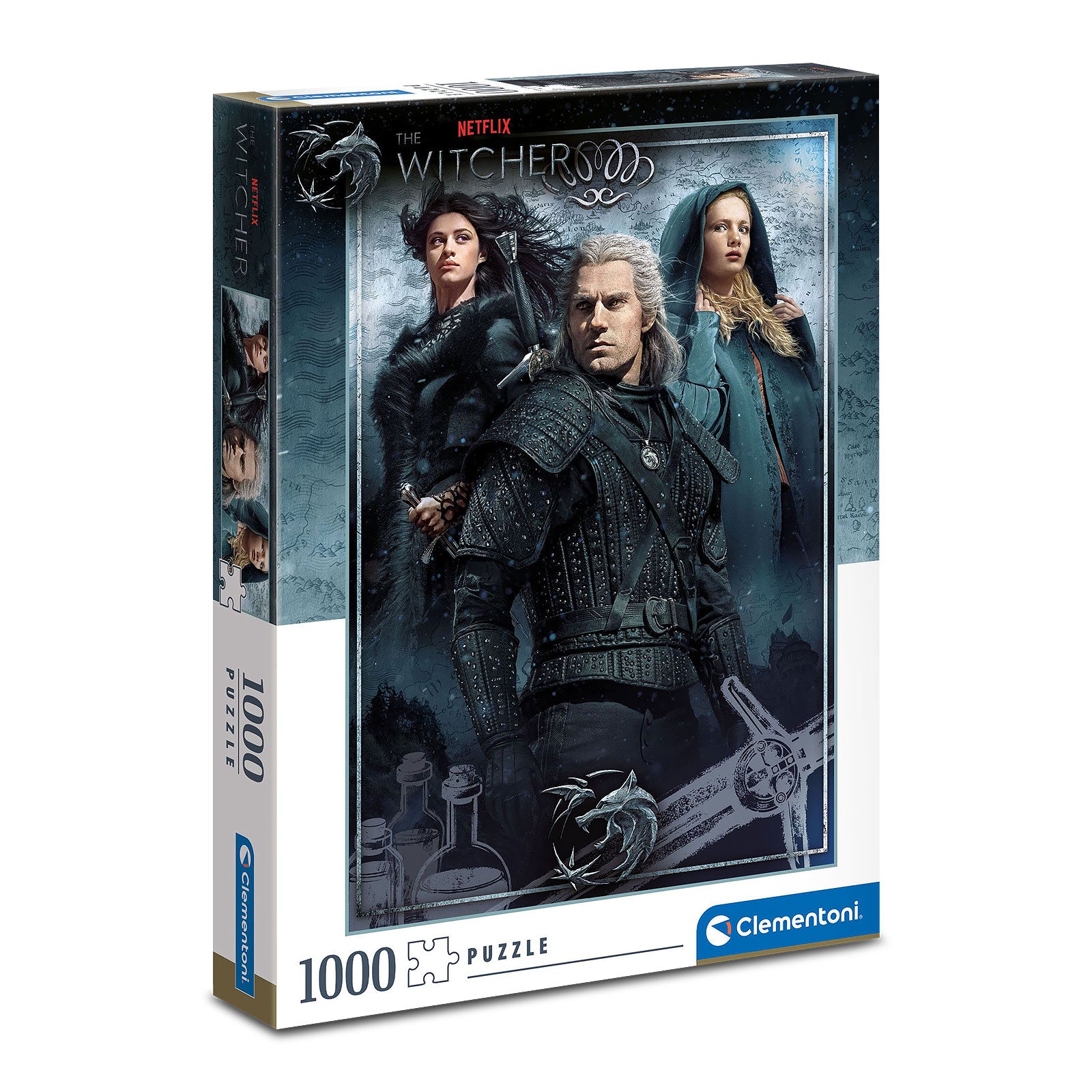 Product image Witcher - Ciri, Yennefer & Geralt Puzzle 1000 Pieces