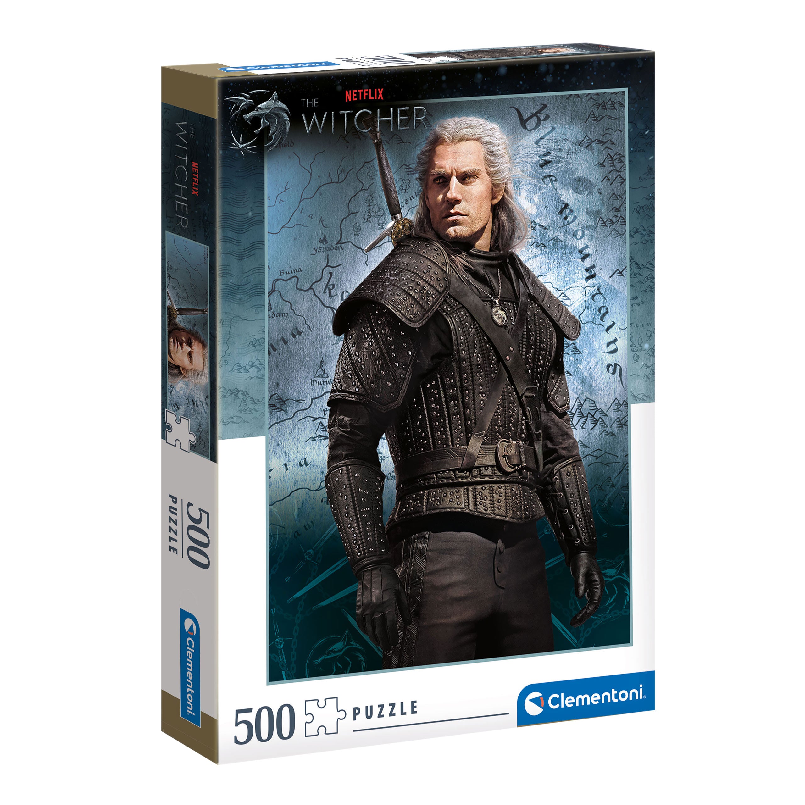 Imagen del producto Witcher - Puzzle de Geralt de Rivia 500 piezas