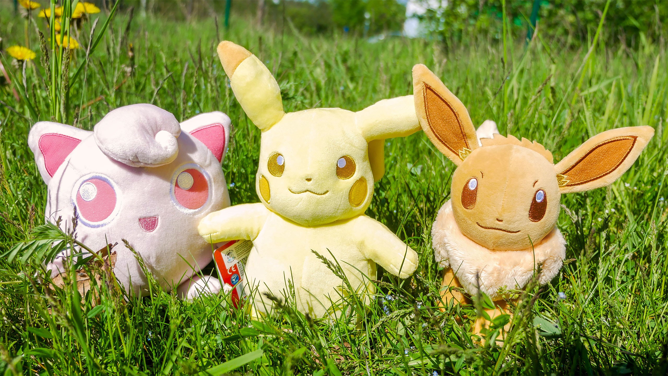 Product image Pokemon - Jigglypuff Monochrome Plush Figure 17 cm