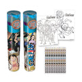 Imagen del producto One Piece - Set de cajas de lápices de 12 con 2 imágenes para colorear
