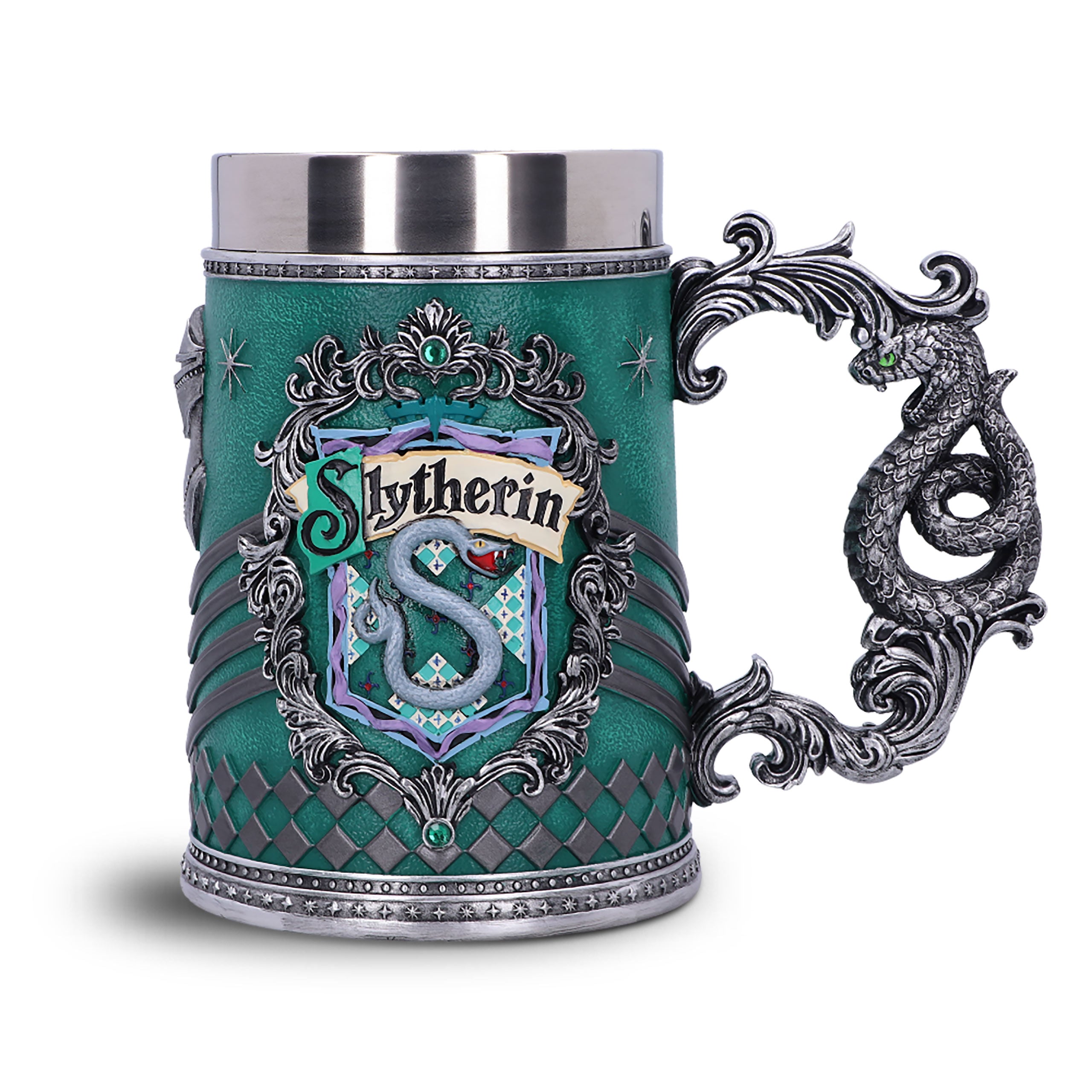 Imagen del producto Harry Potter - Taza de lujo con el logo de Slytherin