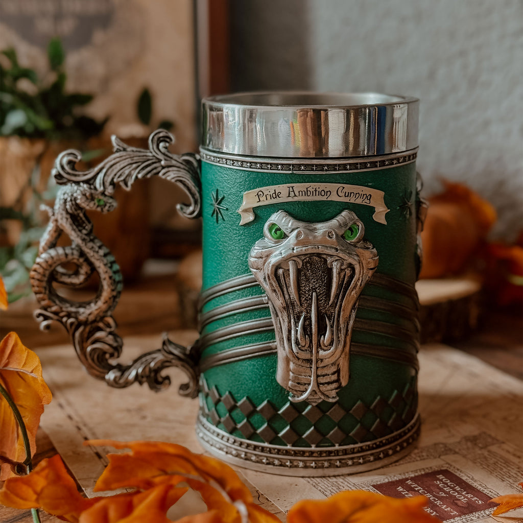 Imagen del producto Harry Potter - Taza de lujo con el logo de Slytherin
