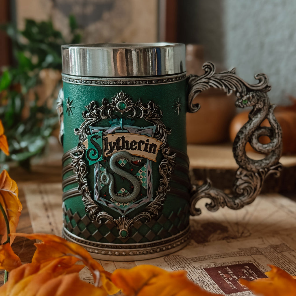Imagen del producto Harry Potter - Taza de lujo con el logo de Slytherin