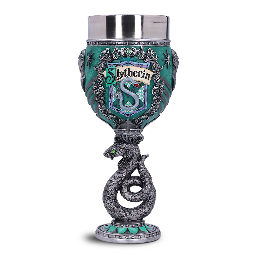 Imagen del producto Harry Potter - Cáliz de lujo con el logo de Slytherin