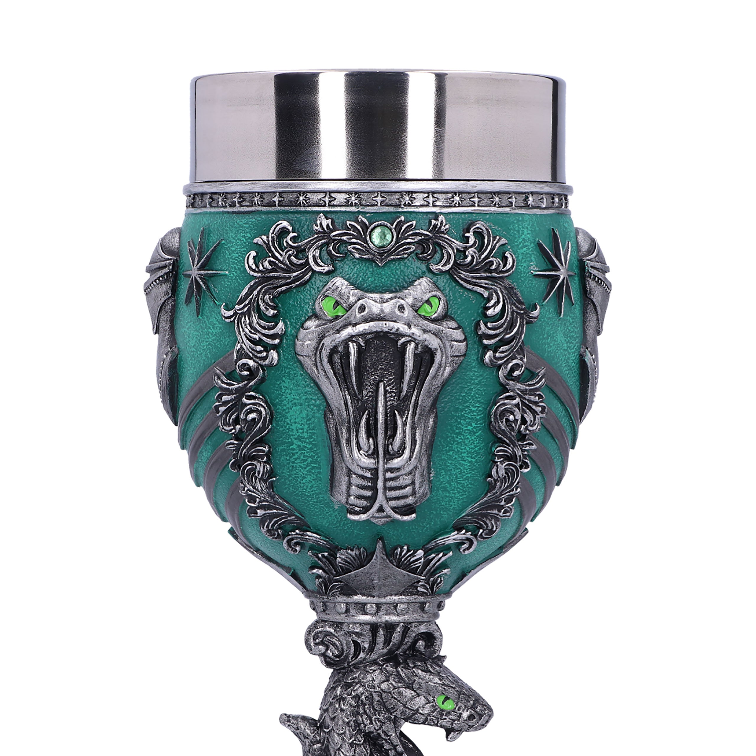 Imagen del producto Harry Potter - Cáliz de lujo con el logo de Slytherin