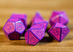 Imagen del producto Witcher - Dandelion Conquistador de Corazones Set de Dados RPG 7 piezas con Moneda de Colección