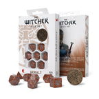 Imagen del producto Witcher - Geralt Monster Slayer RPG Set de Dados 7 piezas con Moneda de Colección