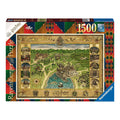 Imagen del producto Harry Potter - Puzzle de Mapa de Hogwarts 1500 piezas