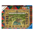 Imagen del producto Harry Potter - Puzzle de Mapa de Hogwarts 1500 piezas