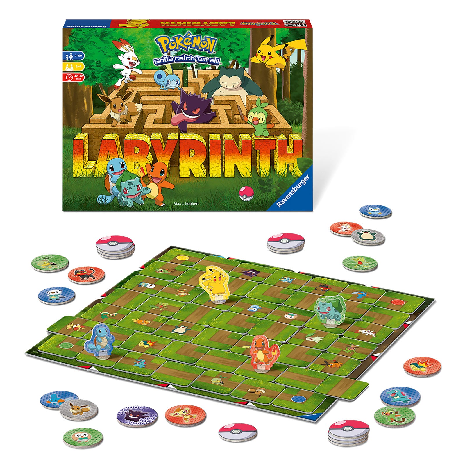 Product image Pokemon - The Crazy Maze board game