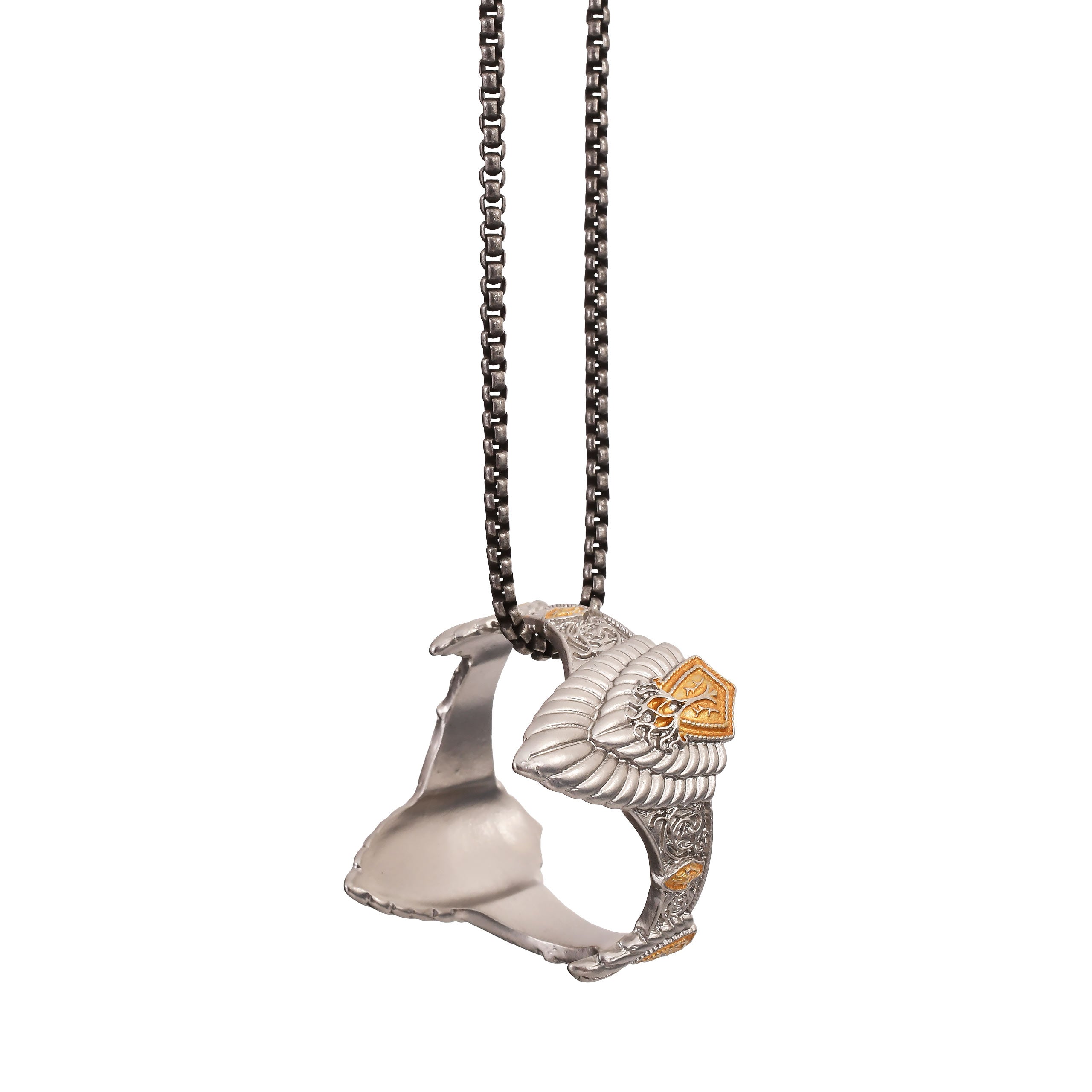 Imagen del producto El Señor de los Anillos - Corona de Aragorn en cadena