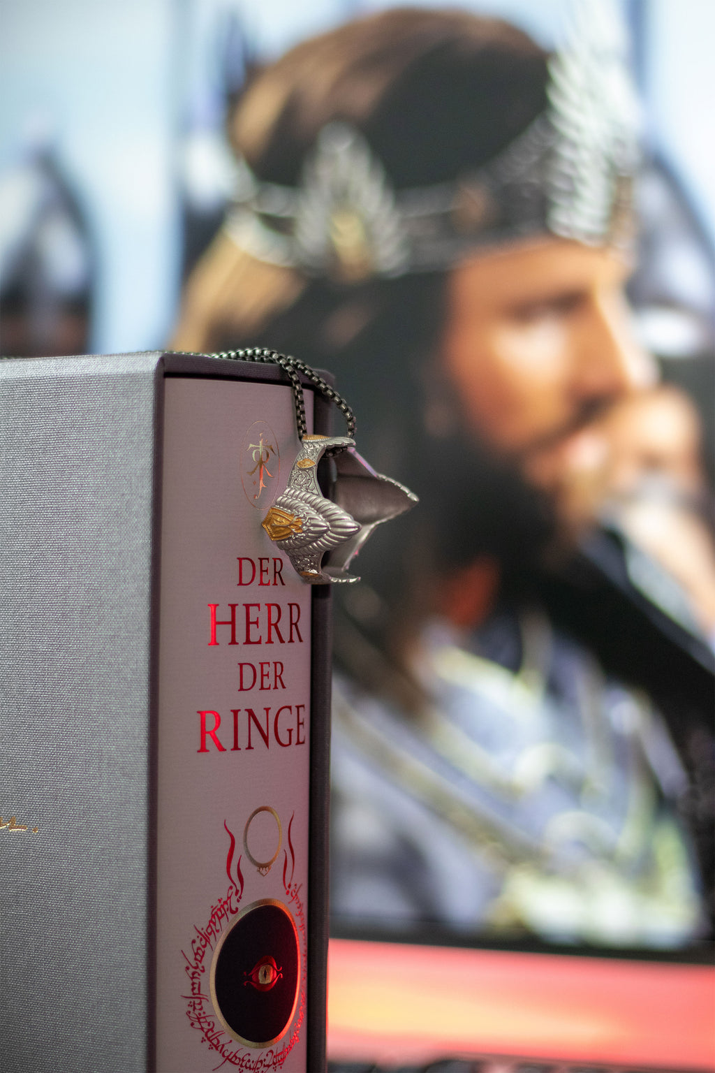 Imagen del producto El Señor de los Anillos - Corona de Aragorn en cadena