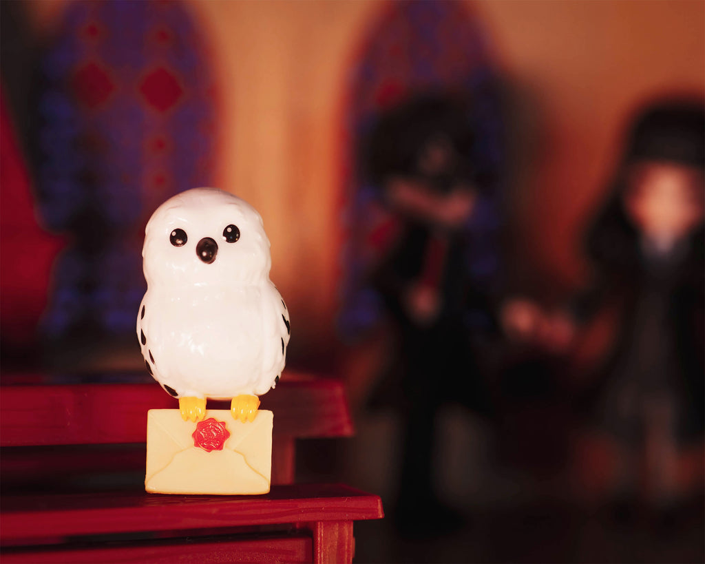 Imagen del producto Harry Potter - Harry, Cho, Hedwig y set de figuras coleccionables de la carta de Hogwarts