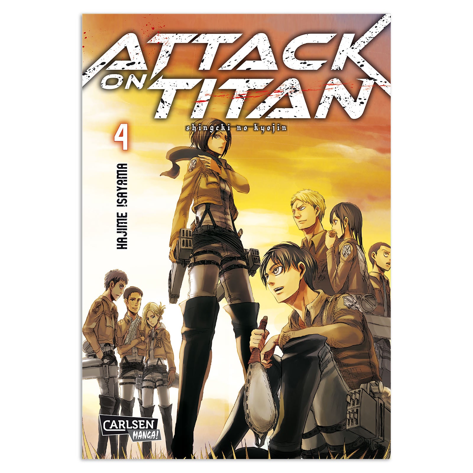 Imagen del producto Attack on Titan - Tomo 4 Libro de bolsillo