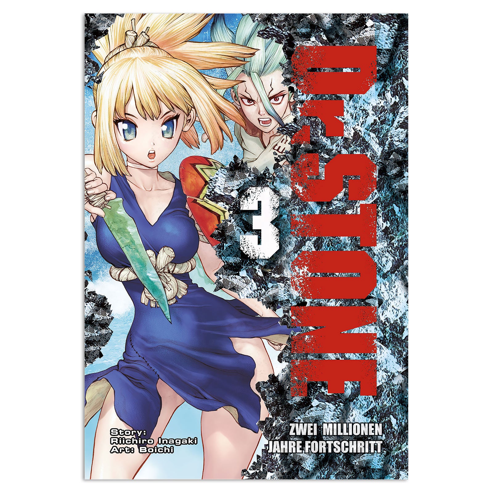 Imagen del producto Dr. Stone - Dos millones de años de progreso Volumen 3 Libro de bolsillo