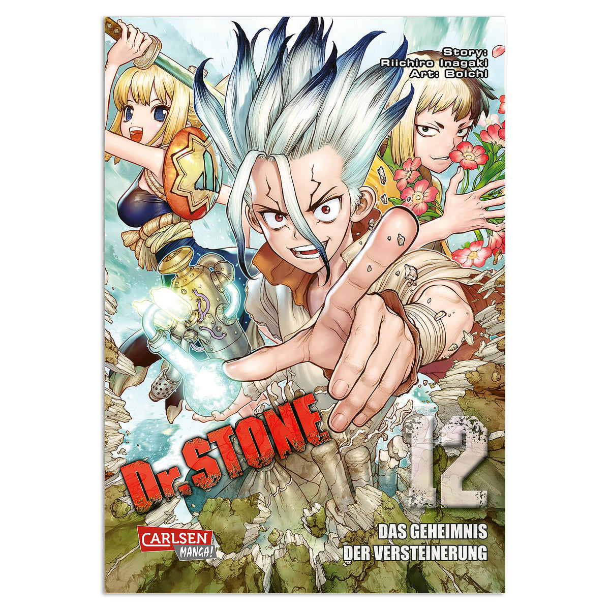 Imagen del producto Dr. Stone - El Secreto de la Petrificación Volumen 12 Libro de bolsillo