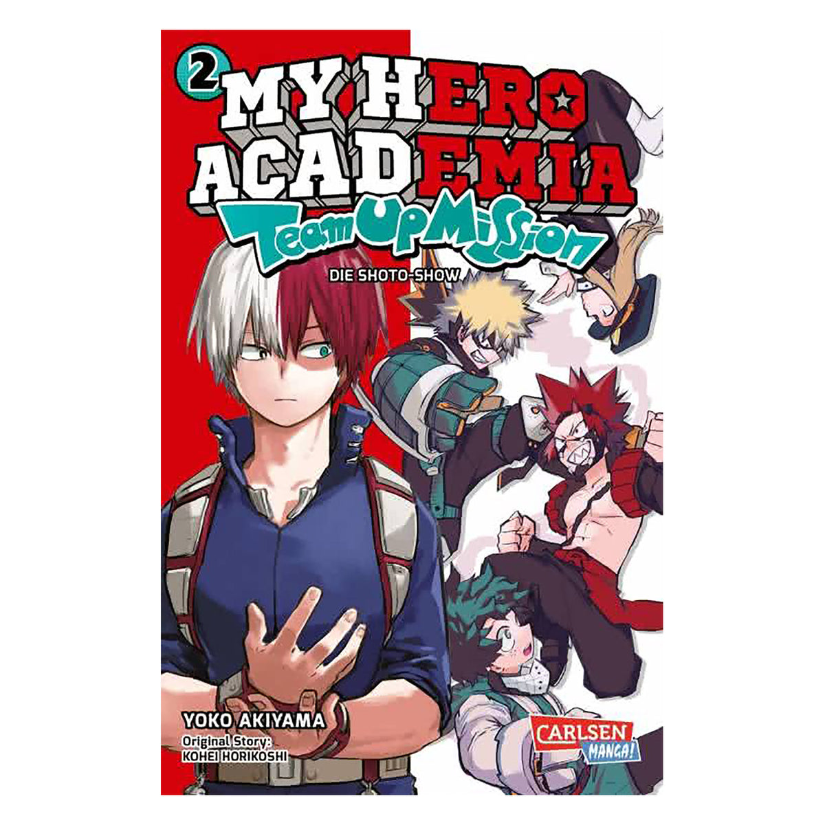 Imagen del producto My Hero Academia - Misión en equipo volumen 2 libro de bolsillo