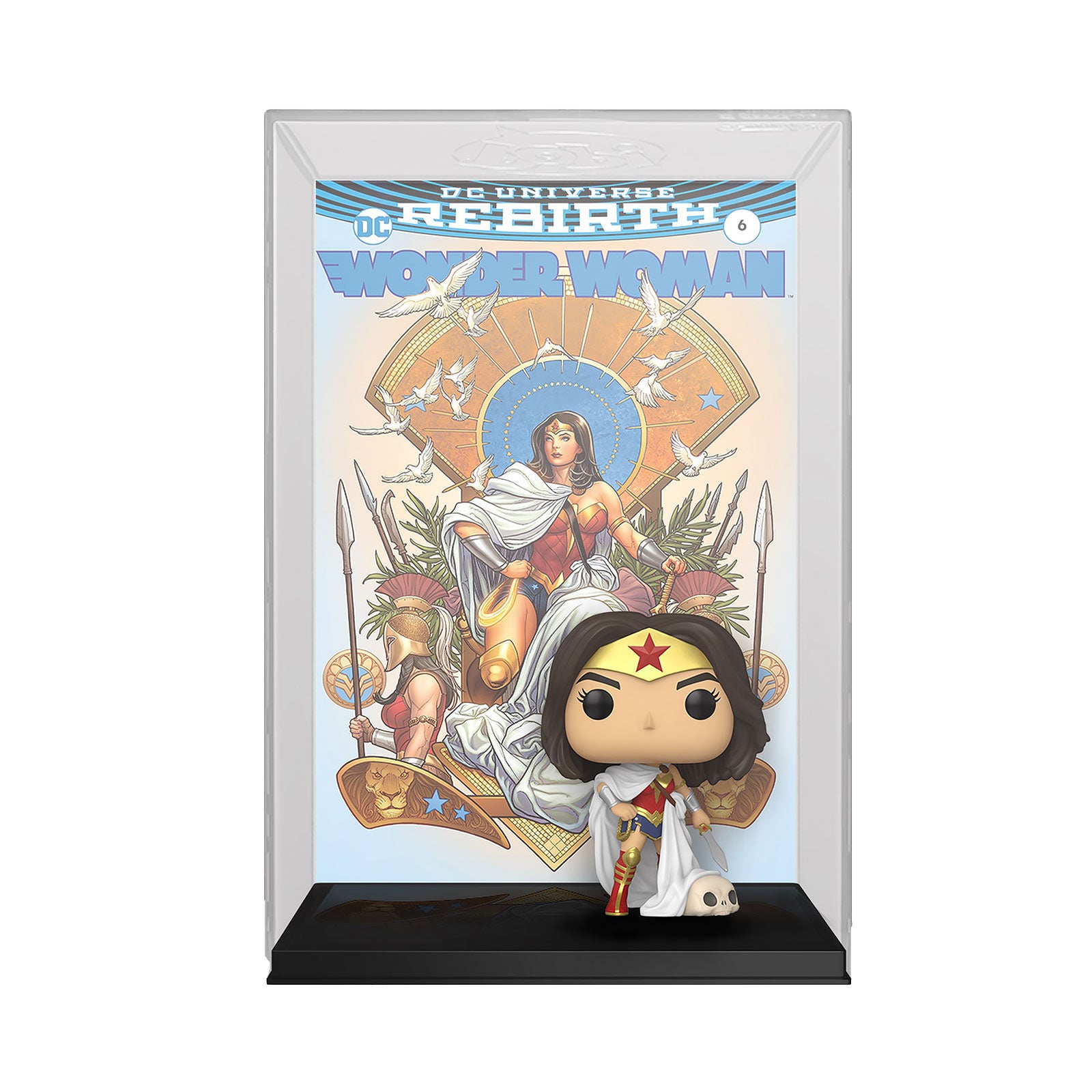 Imagen del producto Wonder Woman - Rebirth en el Trono Figura Funko Pop
