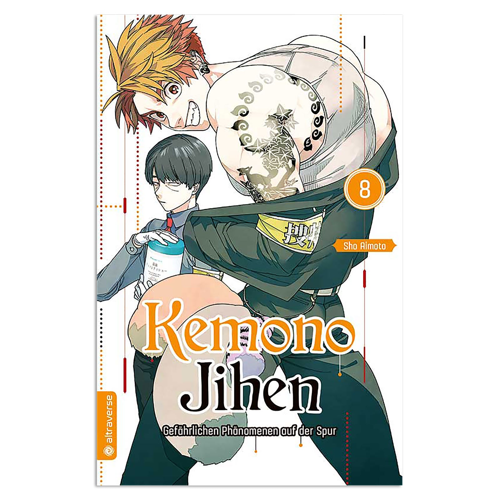 Imagen del producto Kemono Jihen - Rastreando fenómenos peligrosos - Tomo 8 Libro de bolsillo