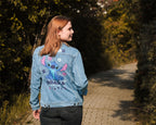 Product image Lilo & Stitch - Flowers Denim Jacket Women blue