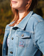Product image Lilo & Stitch - Flowers Denim Jacket Women blue