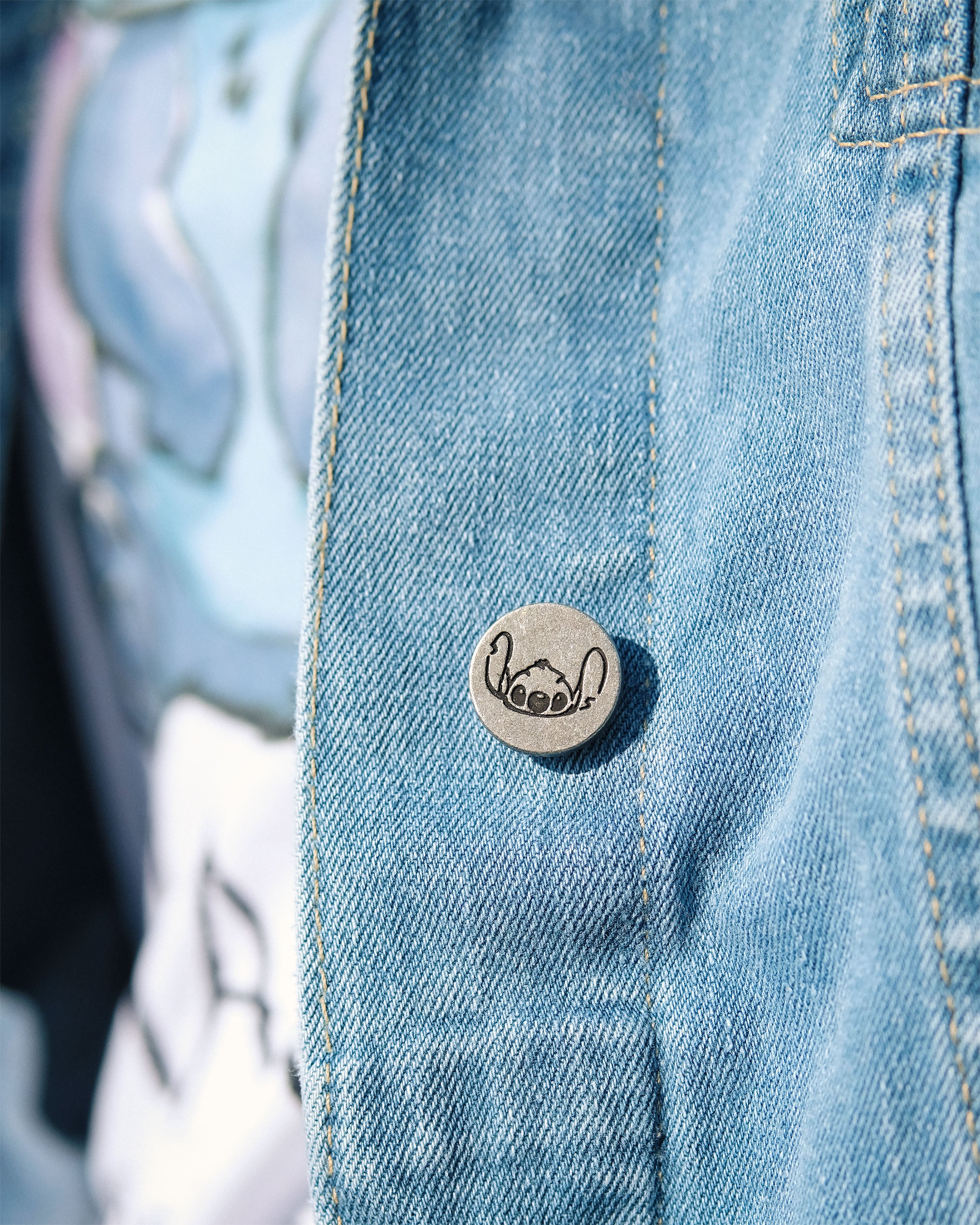 Product image Lilo & Stitch - Flowers Denim Jacket Women blue