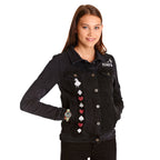 Imagen del producto Alicia en el país de las maravillas - Chaqueta vaquera para mujer negra