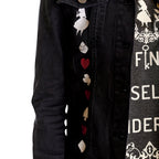 Imagen del producto Alicia en el país de las maravillas - Chaqueta vaquera para mujer negra