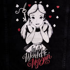 Imagen del producto Alicia en el país de las maravillas - Chaqueta vaquera para mujer negra