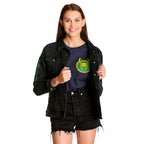 Imagen del producto Loki - Chaqueta vaquera con logo para mujer en negro