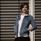 Imagen del producto Chaqueta vaquera Grogu para mujer azul - Star Wars The Mandalorian