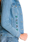 Imagen del producto Chaqueta vaquera Grogu para mujer azul - Star Wars The Mandalorian