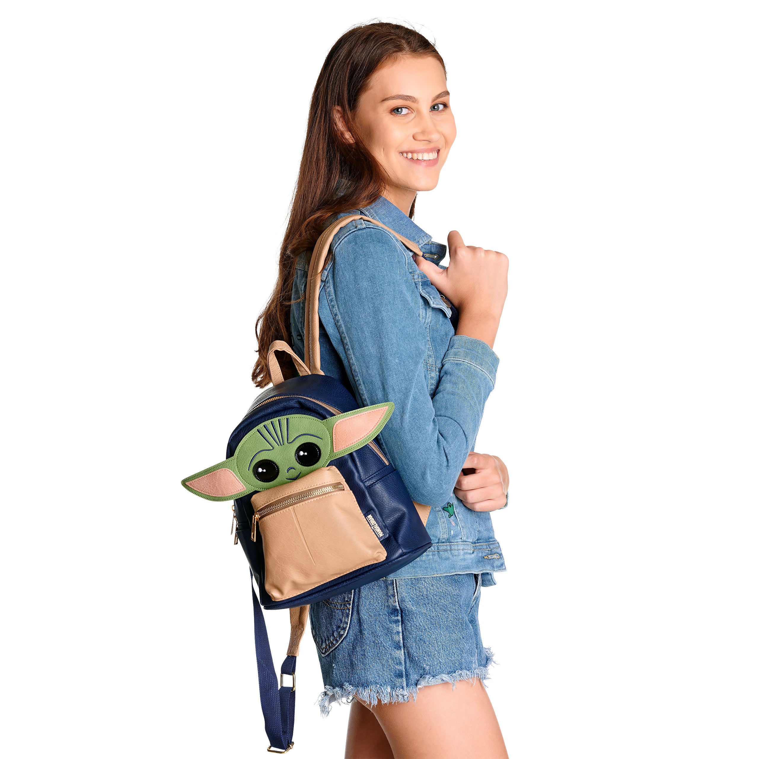 Imagen del producto Chaqueta vaquera Grogu para mujer azul - Star Wars The Mandalorian