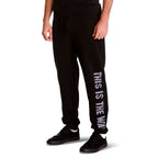 Imagen del producto Esta es la forma Pantalones de sudadera negros - Star Wars The Mandalorian